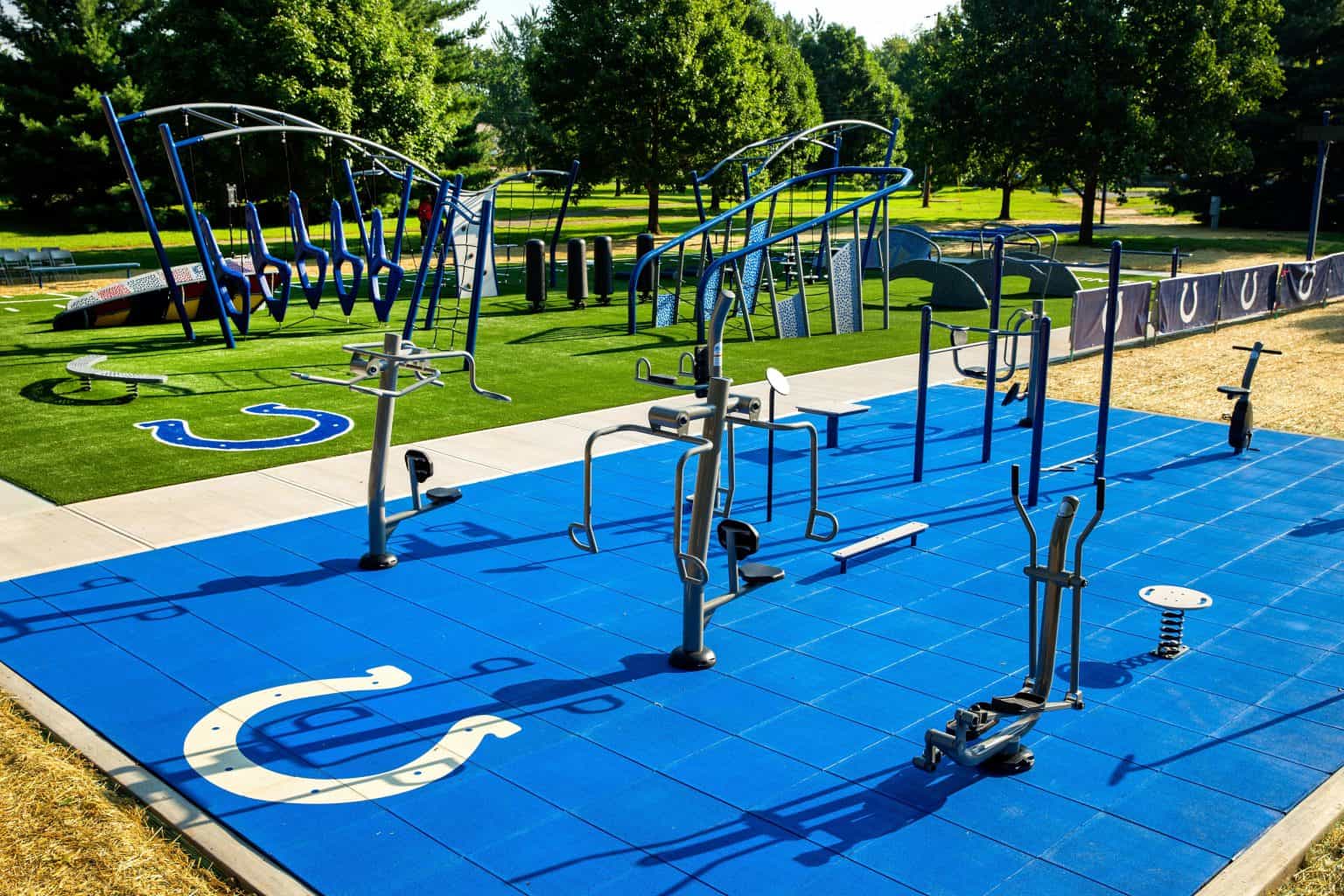 Outdoor exercise equipment online for seniors